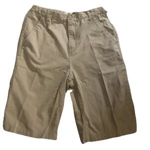 Old Navy Boys Size 18 Khaki Shorts – Adjustable Waist 11.5” Inseam